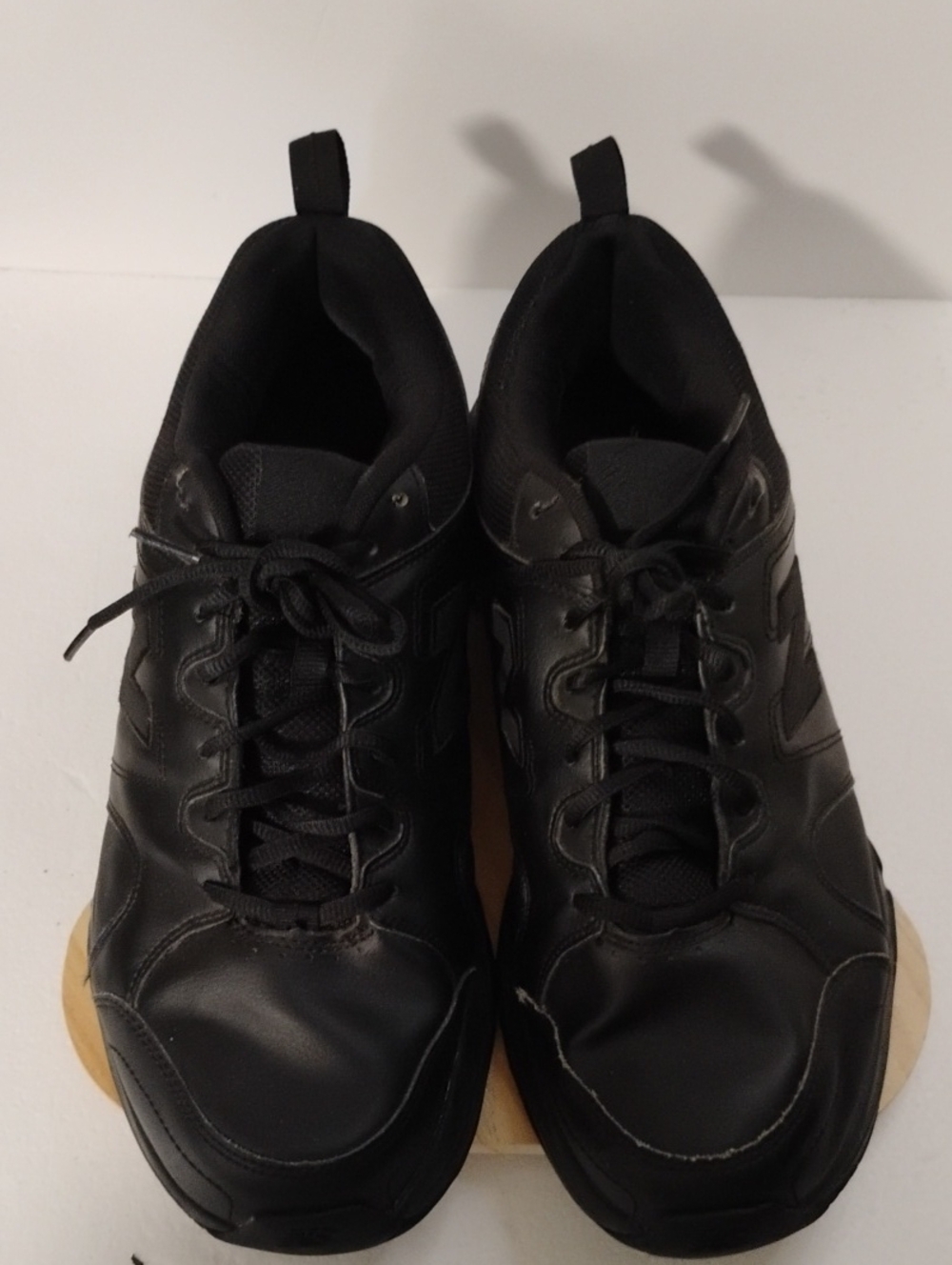 New Balance Black Men's Athletic Sneakers with Tan Outsole